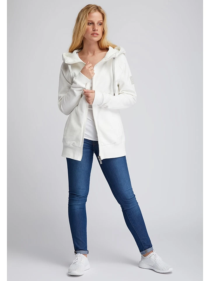 Elbsand Sweatjacke "Kria" In Weiß - Image 3