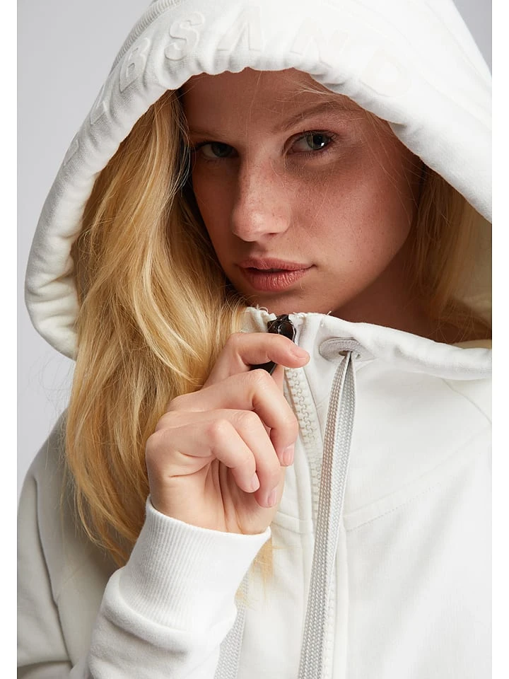 Elbsand Sweatjacke "Kria" In Weiß - Image 6