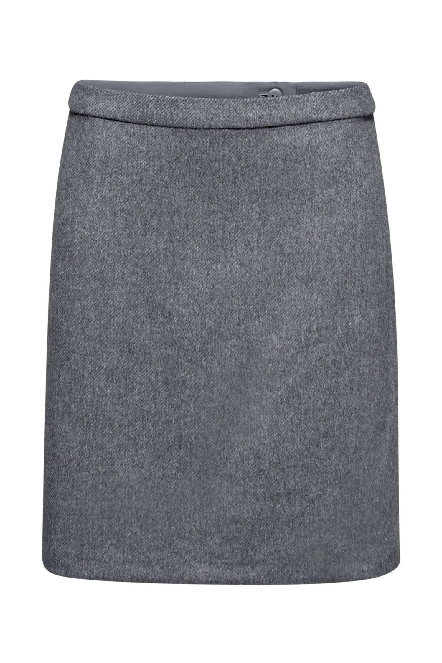 ESPRIT Eleganter A-Linien-Rock Dark Grey