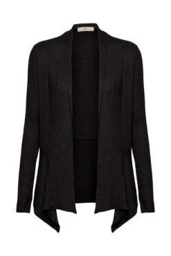 ESPRIT Gerippter Cardigan Black