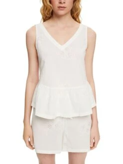 ESPRIT Pyjama In Creme