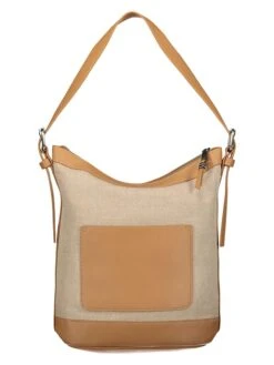 ESPRIT Schultertasche "Alicia" In Hellbraun/ Beige - (B)26 X (H)32 X (T)12 Cm