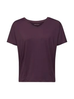 ESPRIT Trainingsshirt In Aubergine