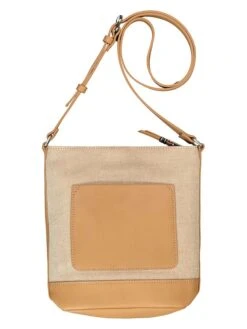 ESPRIT Umhängetasche "Alicia" In Hellbraun/ Beige - (B)38 X (H)38 X (T)10 Cm