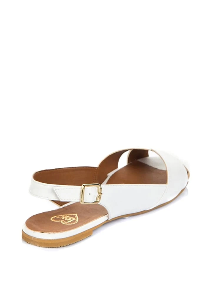 Fox Sling-Ballerinas In Weiß - Image 3
