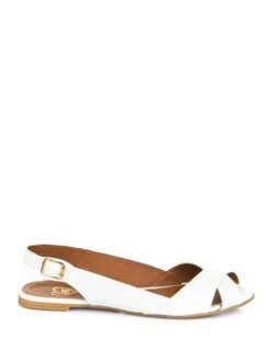 Fox Sling-Ballerinas In Weiß
