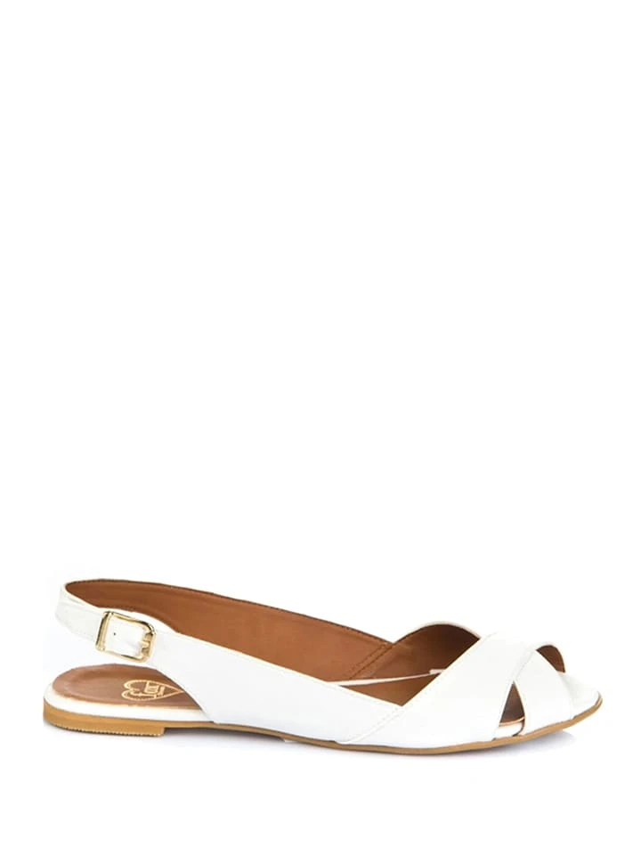 Fox Sling-Ballerinas In Weiß