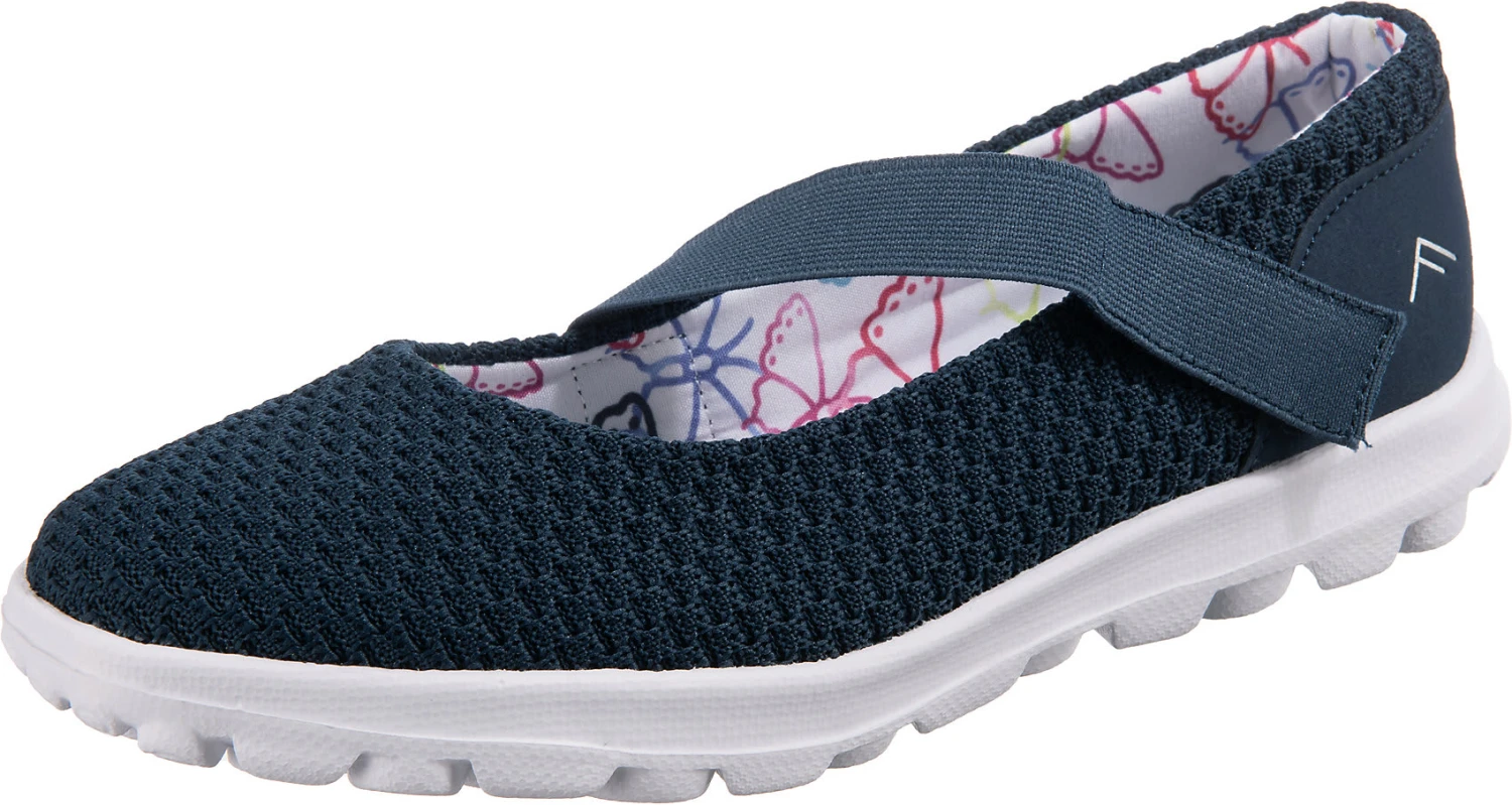 Frey-jane Ballerinas, Luftdurchlässige Mesh Optik Sportliche Ballerinas