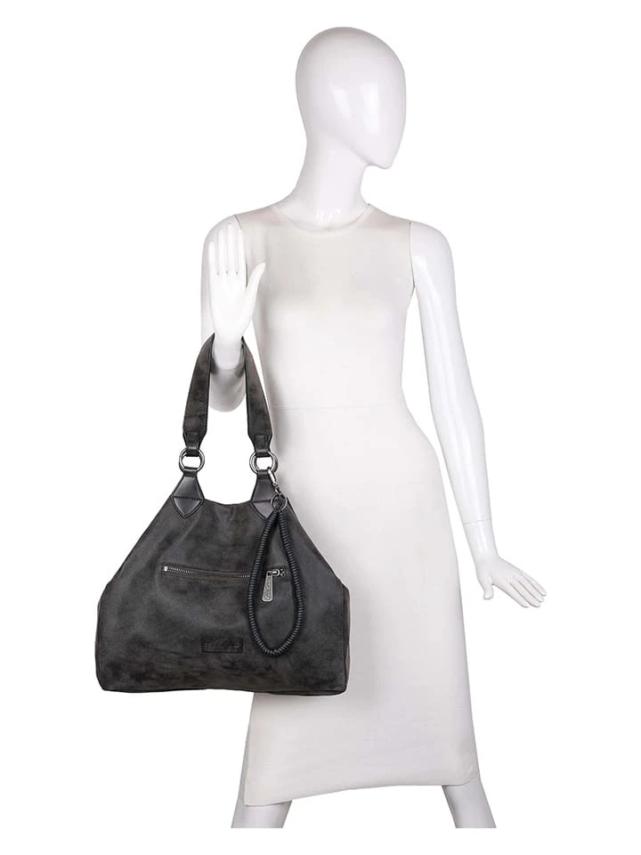 Henkeltasche "Iggi 01" In Schwarz - (B)38 X (H)31 X (T)14,5 Cm - Image 5