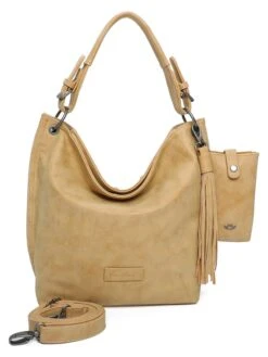 Schultertasche "Fritzi 01" In Senf - (B)34 X (H)28 X (T)12 Cm