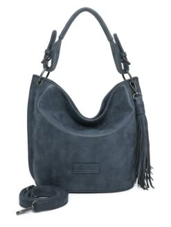 Schultertasche "Fritzi 31" In Dunkelblau - (B)26 X (H)28 X (T)13 Cm