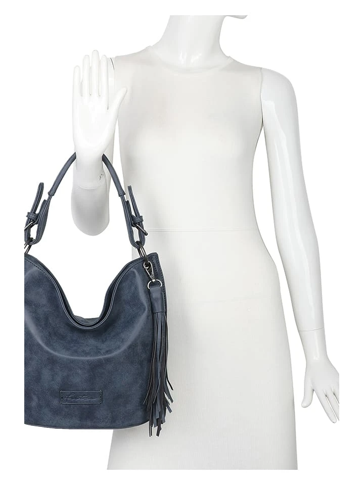 Schultertasche "Fritzi 31" In Dunkelblau - (B)26 X (H)28 X (T)13 Cm - Image 5