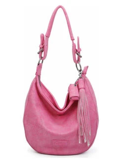 Schultertasche "Lipstick 01" In Pink - (B)33 X (H)31 X (T)10 Cm