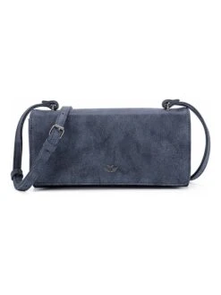 Umhängetasche "Flap" In Dunkelblau - (B)23,5 X (H)12,5 X (T)4 Cm