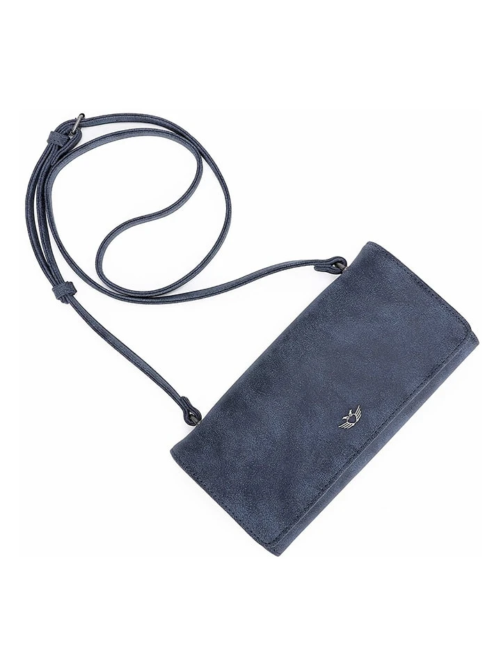 Umhängetasche "Flap" In Dunkelblau - (B)23,5 X (H)12,5 X (T)4 Cm - Image 4