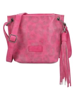 Umhängetasche "Fritzi 03" In Pink - (B)20,5 X (H)22,5 X (T)8,5 Cm