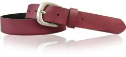 Ledergürtel In Bordeaux