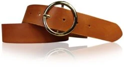 Ledergürtel In Cognac