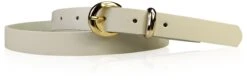 Ledergürtel In Creme