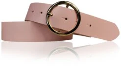 Ledergürtel In Old-Rose