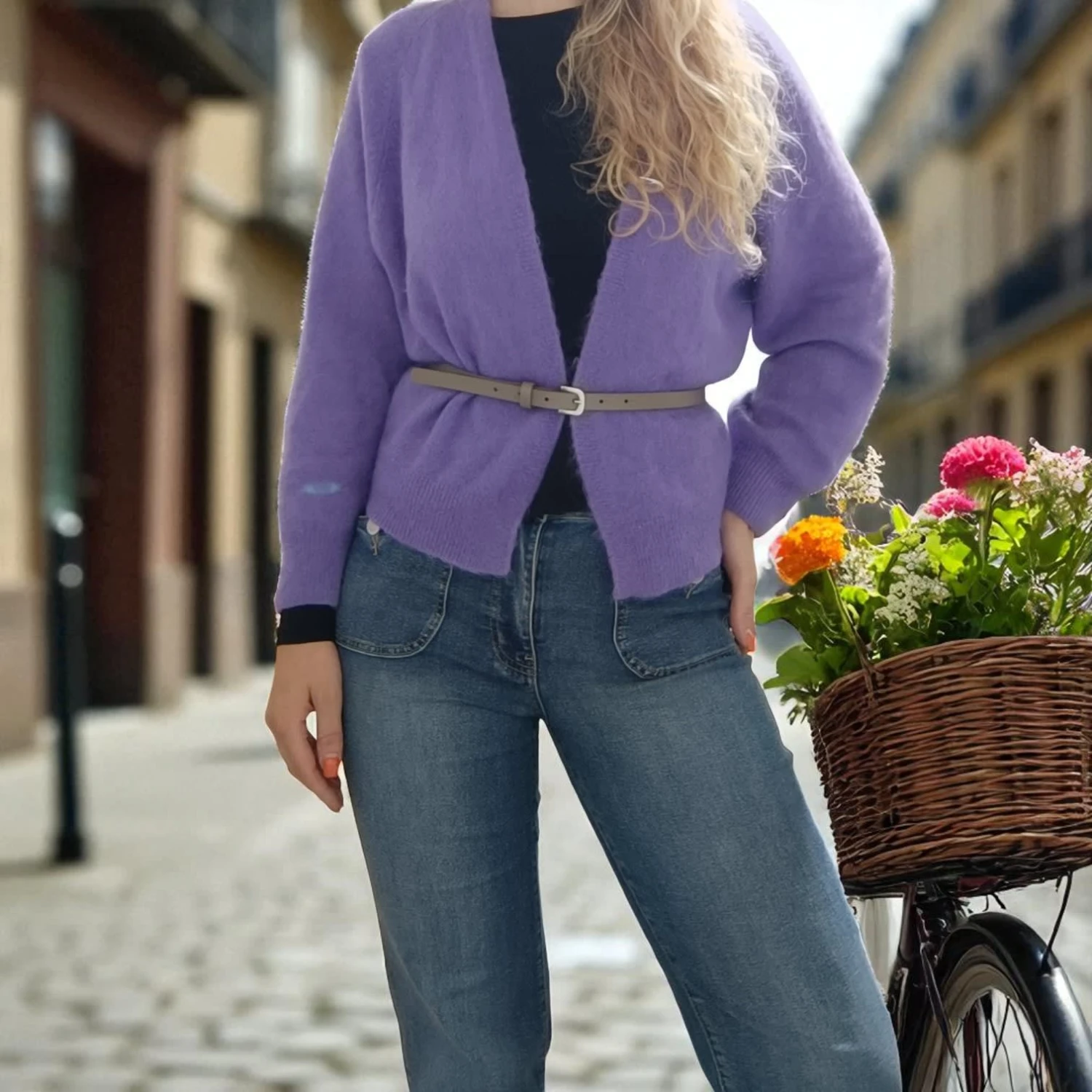 Schmaler Damengürtel In Rot - Image 2