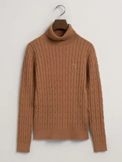 Gant Rollkragenpullover In Camel