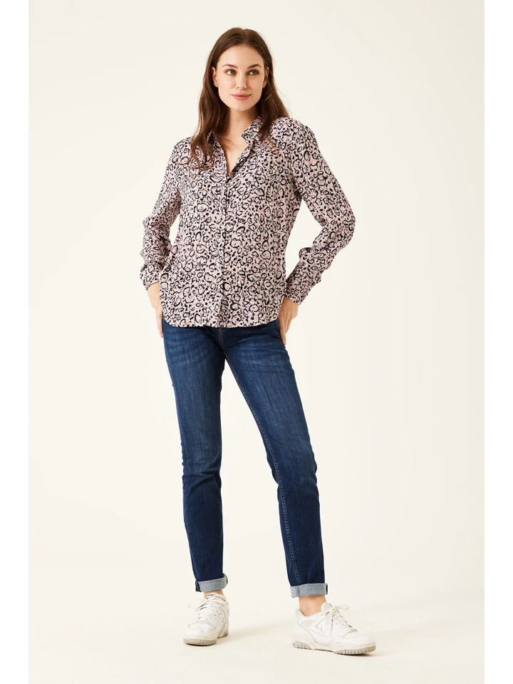 Garcia Bluse In Rosa/ Schwarz - Image 3