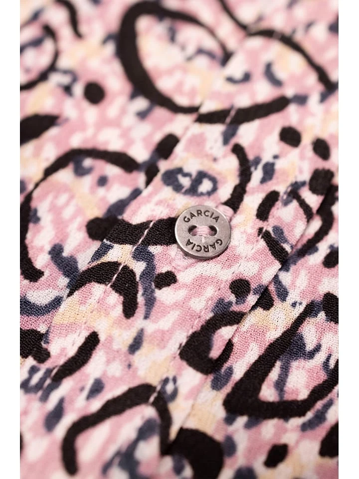 Garcia Bluse In Rosa/ Schwarz - Image 4