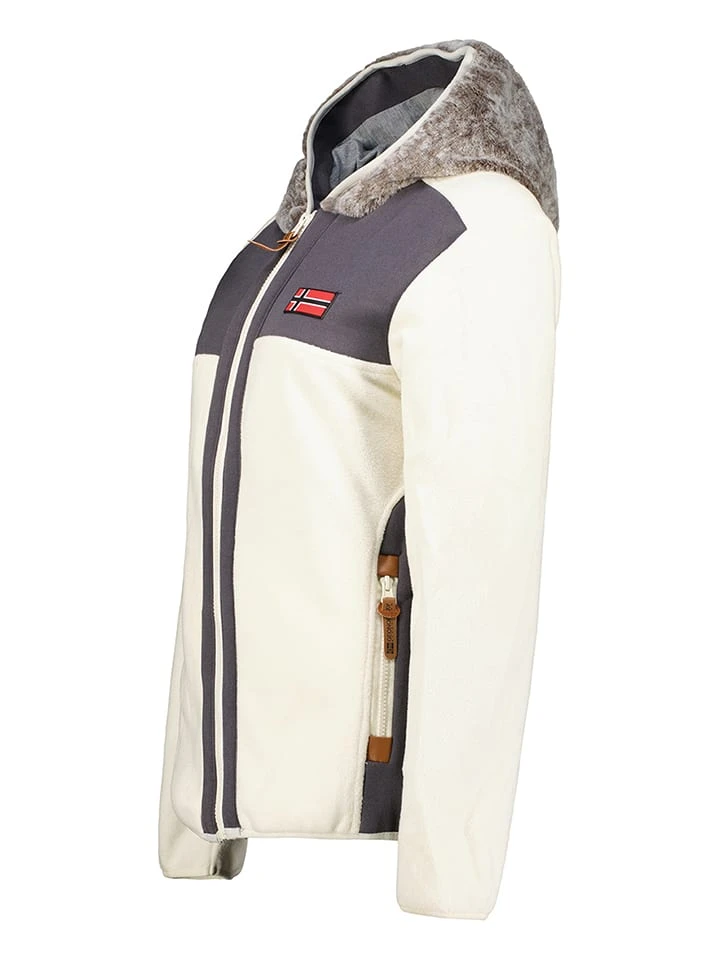 GEOGRAPHICAL NORWAY Fleecejacke "Trialot" In Weiß - Image 3