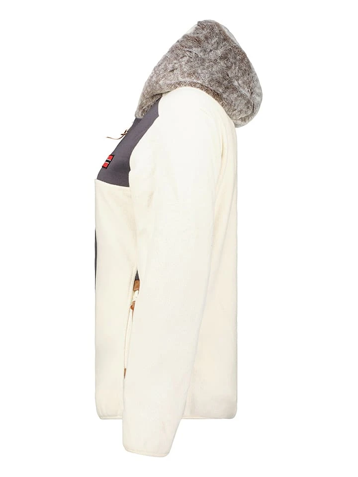 GEOGRAPHICAL NORWAY Fleecejacke "Trialot" In Weiß - Image 4