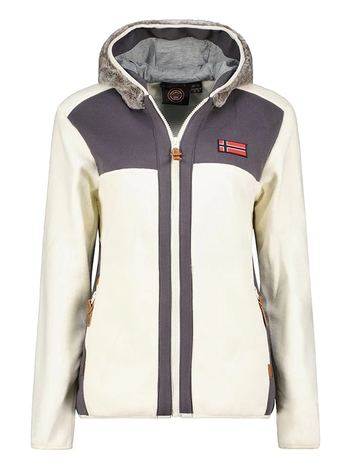 GEOGRAPHICAL NORWAY Fleecejacke "Trialot" In Weiß