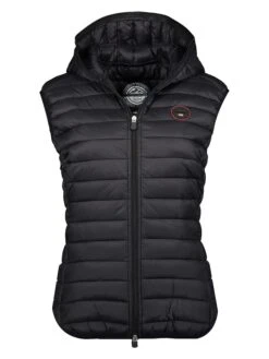 GEOGRAPHICAL NORWAY Steppweste "Vafne" In Schwarz