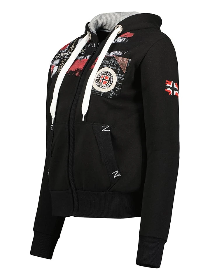GEOGRAPHICAL NORWAY Sweatjacke "Fespote" In Schwarz - Image 3
