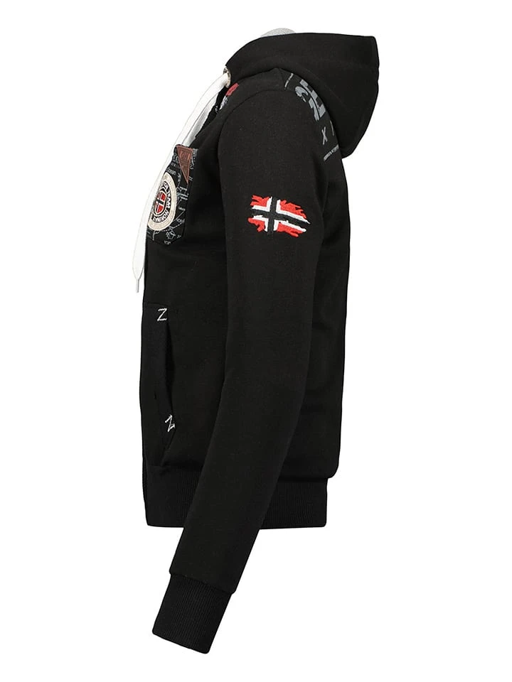 GEOGRAPHICAL NORWAY Sweatjacke "Fespote" In Schwarz - Image 4