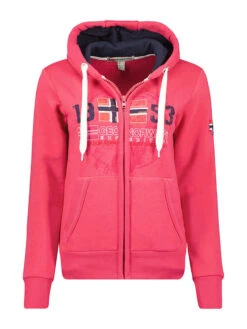 GEOGRAPHICAL NORWAY Sweatjacke "Gapical" In Pink