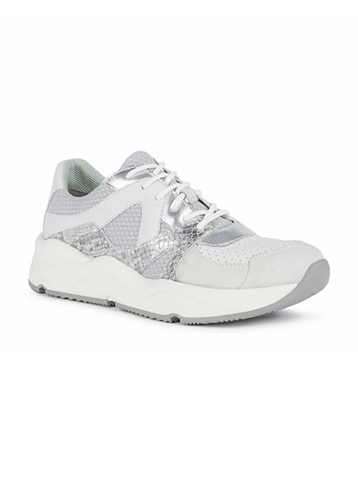 Geox Sneakers "Dtopazio" In Silber/ Grau/ Weiß/ Bunt - Image 2