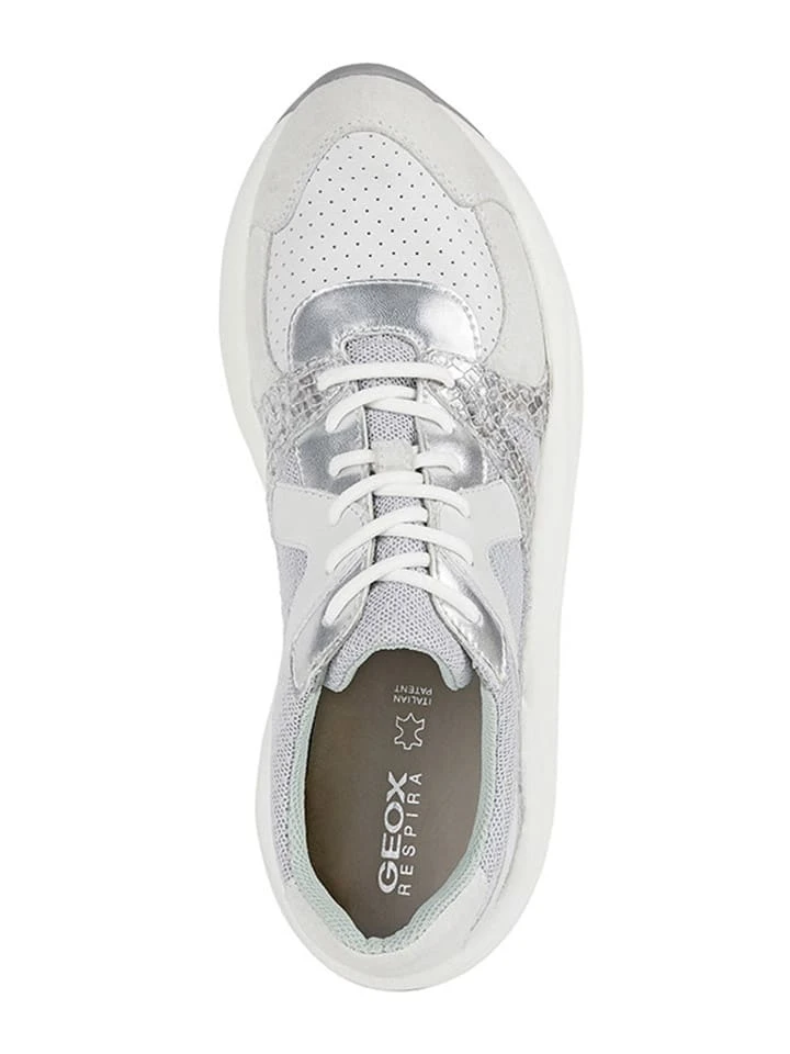 Geox Sneakers "Dtopazio" In Silber/ Grau/ Weiß/ Bunt - Image 5