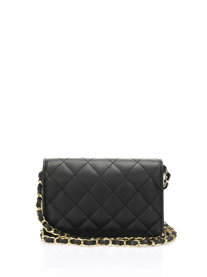 Leder-Umhängetasche In Schwarz - (B)19 X (H)14 X (T)4 Cm - Image 3