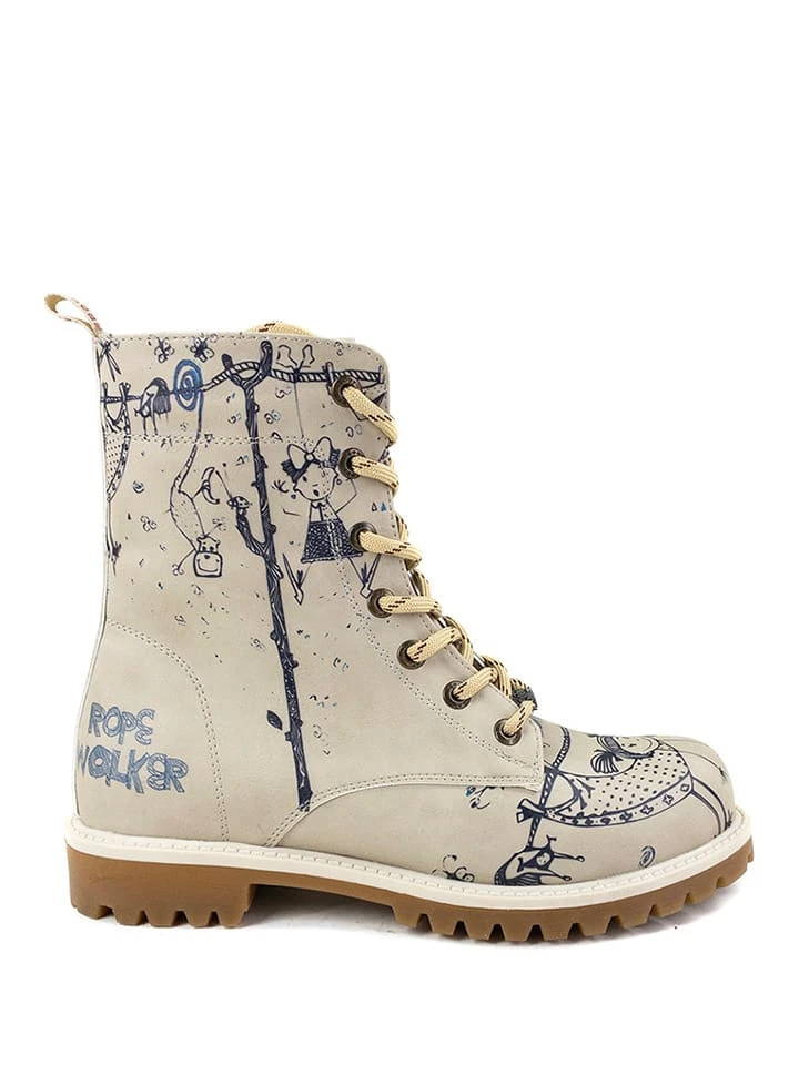 Boots In Beige/ Bunt - Image 3