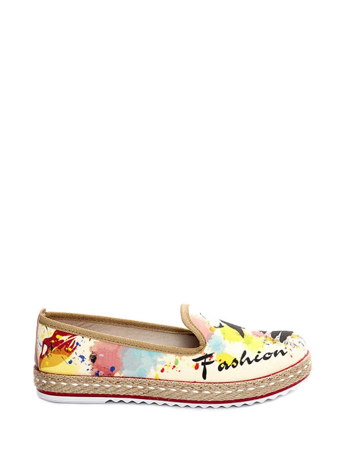 Espadrilles In Weiß/ Bunt - Image 2