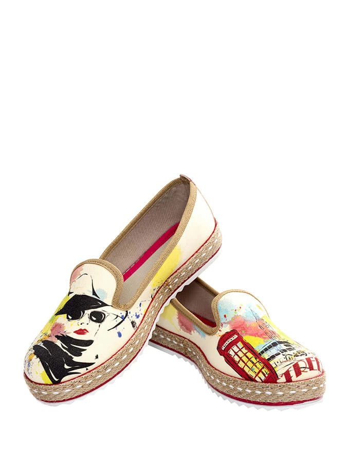 Espadrilles In Weiß/ Bunt - Image 4