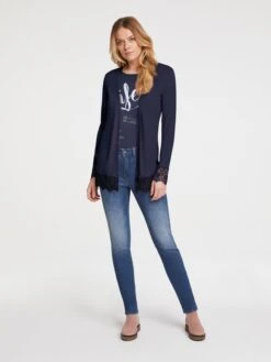 Heine 2tlg. Outfit In Dunkelblau