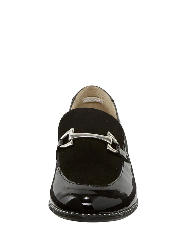 Heine Leder-Mokassins In Schwarz - Image 2