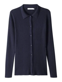 Cardigan In Dunkelblau