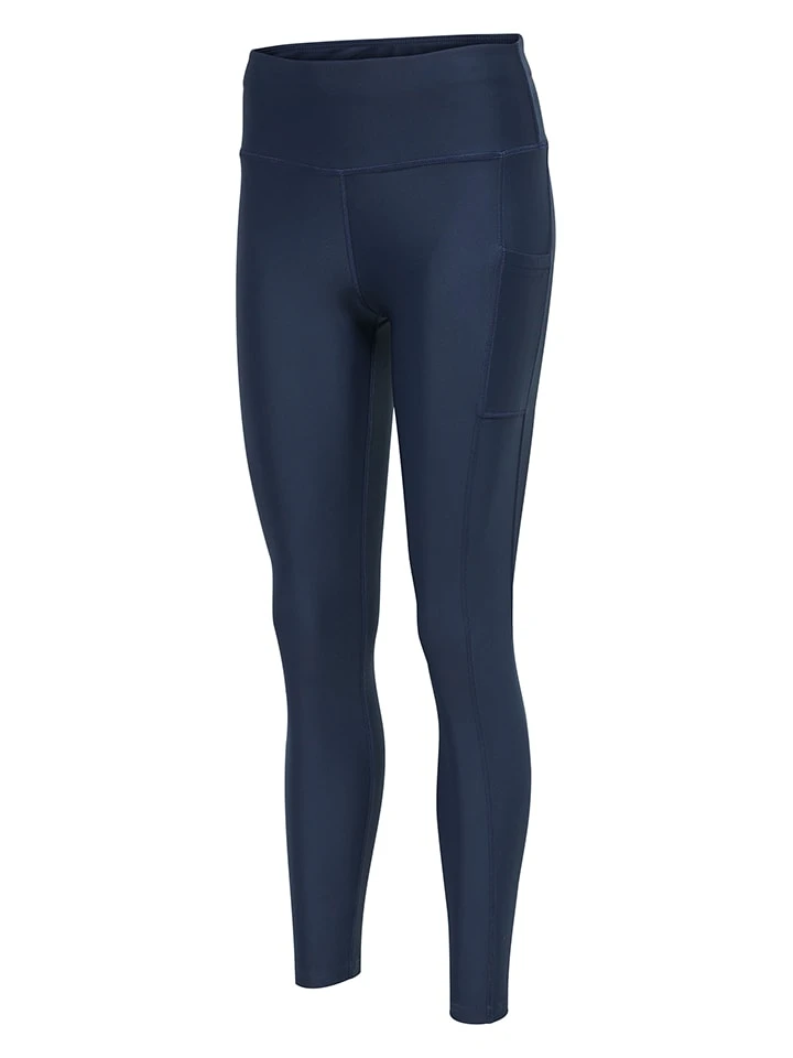 Hummel Trainingsleggings "TE Tola" In Dunkelblau - Image 2