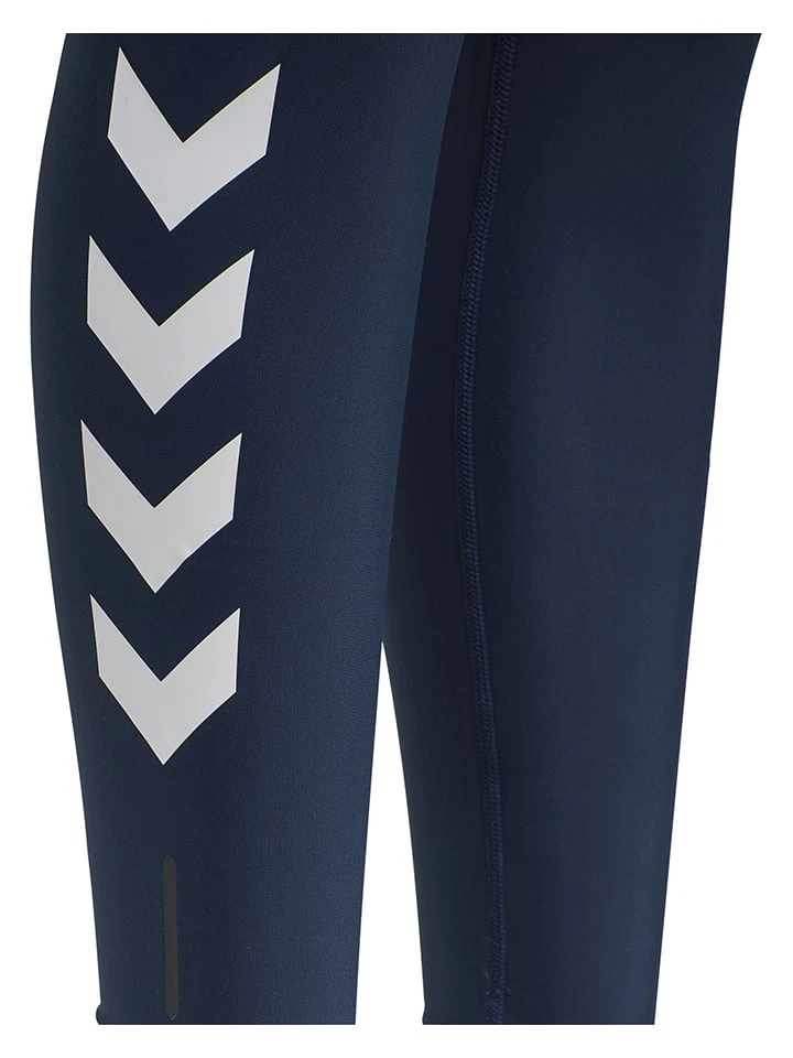 Hummel Trainingsleggings "TE Tola" In Dunkelblau - Image 4