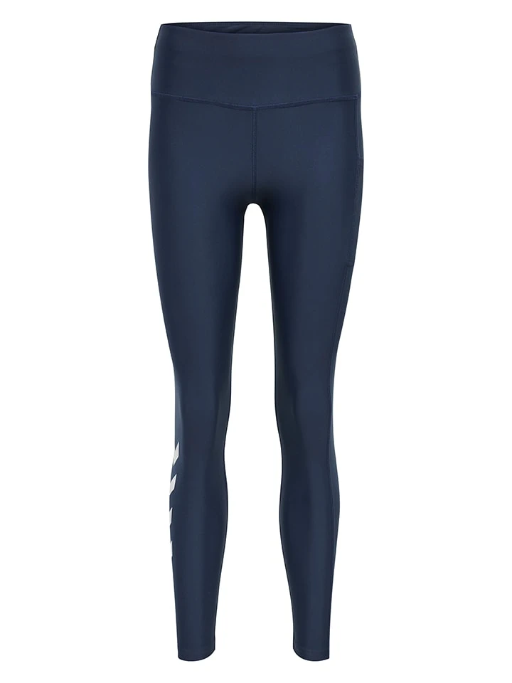 Hummel Trainingsleggings "TE Tola" In Dunkelblau