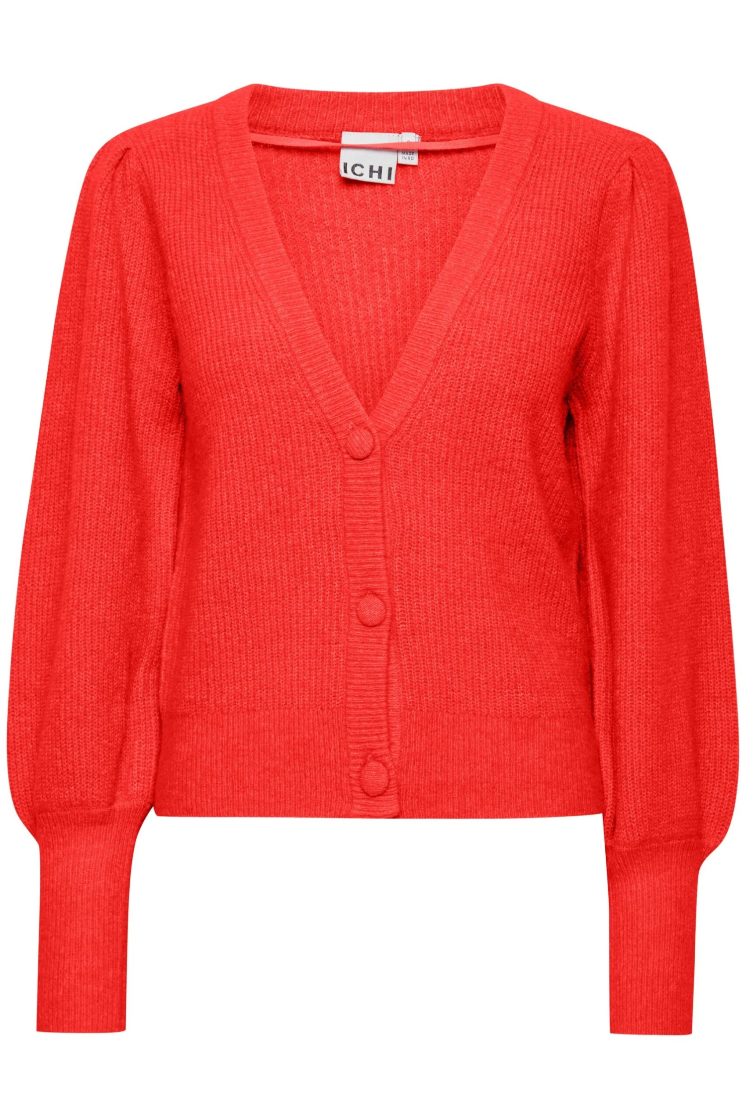ICHI Strickjacke In Rot - Image 6