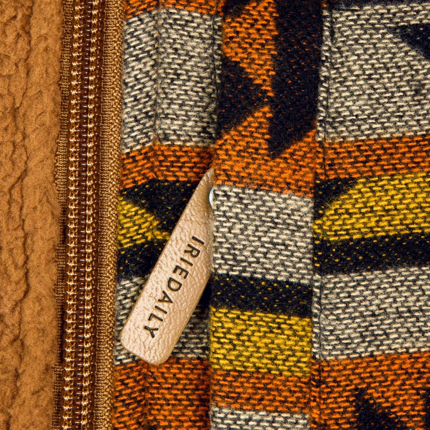 Iriedaily Jacke - Arkta Teddy - Caramel - Image 5