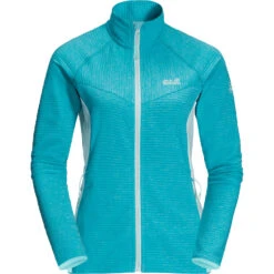 Jack Wolfskin Fleecejacke Active Tongari In Azurblau